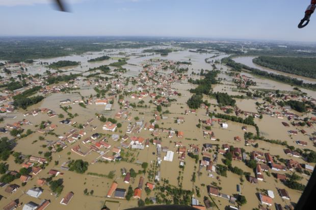 A Orašje je jedan od brojnih gradova u BiH koji su pretrpili velike štete u poplavama 2014. godine