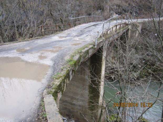 H Ovako je izgledao oštećeni most u Milankovićima nakon poplava u maju 2014. godine