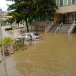 L Zgrada DZ Doboj u poplavama
