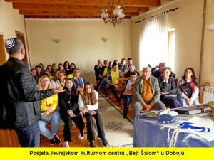 Posjeta Jevrejskom kulturnom centru „Bejt Šalom“ u Doboju
